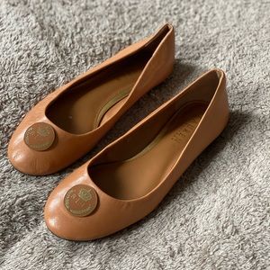 Lauren Ralph Lauren Leather Flats
